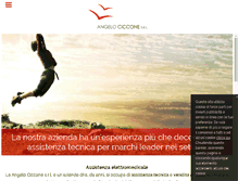 Tablet Screenshot of angelociccone.com